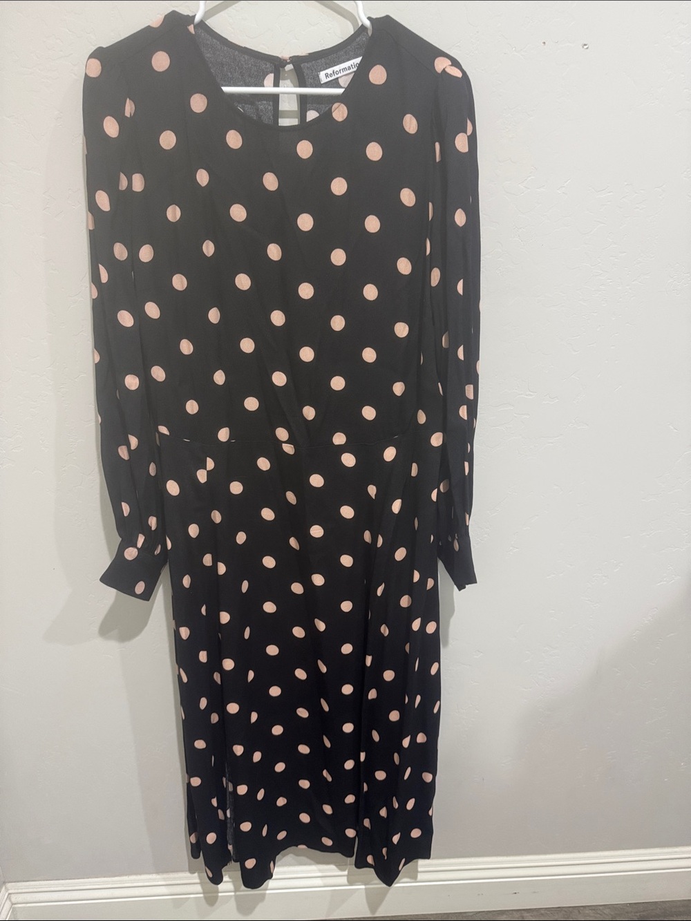 Reformation Polka Dot Midi Dress - Picture 4 of 7
